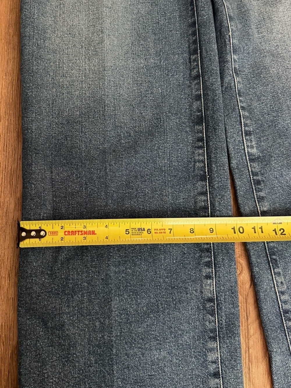 PAIGE SASHA High-Rise Wide-Leg Jeans in Medium Blue Wash - Picture 8 of 8